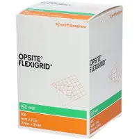 Smith&Nephew Opsite Flexigrid Transparenter Wundverband 6x7cm steril 100 St