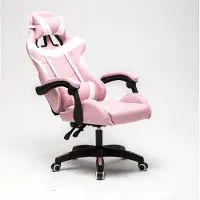 Vdd - Gaming Stuhl Cyclone - Bürostuhl - Racing Gaming Stuhl - Rosa Weiß