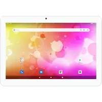 Denver Android Tablet 10,1 Zoll - 4G Belfunktion - Android 11 - 2GB RAM - 16GB - IPS HD Display - 1.3GHz Quad Core - TIQ10443 - Weiß