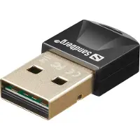 Sandberg 134-34, Kabellos, USB, Bluetooth, 3 Mbit/s, Schwarz