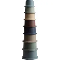Mushie Stapelbecher, Forest, Babyspielzeug