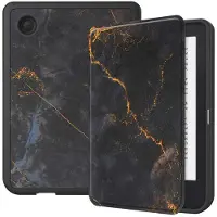 IMoshion Design Slim Soft Case Sleepcover für das Kobo Clara 2E / Tolino Shine 4 - Black Marble