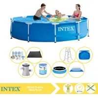 Intex Frame Pool Rund - 366x76 cm - 9-teilig S31744
