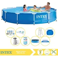 Intex Frame Pool Rund - 366x76 cm - 9-teilig S31576