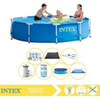 Intex Frame Pool Rund - 366x76 cm - 8-teilig S31760
