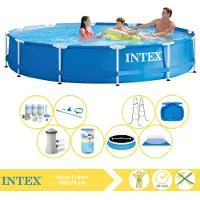 Intex Frame Pool Rund - 366x76 cm - 9-teilig S31577