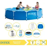 Intex Frame Pool Rund - 366x76 cm - 9-teilig S31748