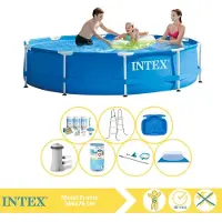Intex Frame Pool Rund - 366x76 cm - 8-teilig S31749