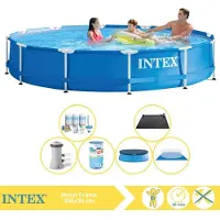 Intex Frame Pool Rund - 366x76 cm - 7-teilig S31590