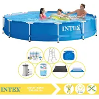 Intex Frame Pool Rund - 366x76 cm - 8-teilig S31575