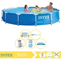 Intex Frame Pool Rund - 366x76 cm - 6-teilig S31602