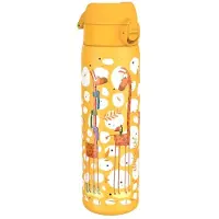 Ion8 Auslaufsichere Kinder-Edelstahlflasche Giraffen 600 ml