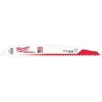 Milwaukee Zubehör 48475026 Sawzall The AX Recipro Sägeblatt Holz 230mm 5Tpi 5ST