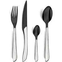 Amefa Besteckset Lumino Black / White (16-teilig)