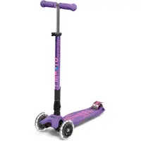Micro mobility Maxi Micro Deluxe LED Foldable, Kinder, Dreiradroller, Junge/Mädchen, Asphalt, 50 kg, 3 Rad/Räder