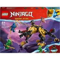 LEGO 71790 NINJAGO Jagdhund des kaiserlichen Drachenjägers, baubares Monster-Spielzeug für Kinder ab 6 Jahren, Jungs und Mädchen, posierende Fabelwesenfigur, 3 Minifiguren zum Sammeln