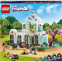 LEGO 41757 Friends Botanischer Garten Modell-Bausatz, Gewächshaus Spiel-Set mit Blumen und Pflanzen, dekoratives Geschenk für Mädchen und Jungen ab 12 Jahren und Teenager, 2023 Kollektion