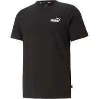Puma T-Shirt "ESS SMALL LOGO TEE" Regular Fit, Kurzarm, Rundhalsausschnitt, aus Baumwolle