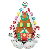 Amscan AirLoonz Lebkuchenhaus Folienballon P71 verpackt 8