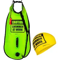 Buddyswim Caution Swimmer At Work Boje 28l