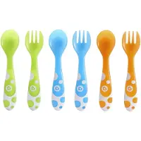 Munchkin Besteck Farbenfroh 6er-Pack
