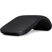 Microsoft Arc, Beidhändig, BlueTrack, Bluetooth, 1000 DPI, 1200 fps, Schwarz