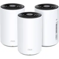 TP-LINK Mesh WLAN Wi-Fi 6 System 3er-Pack, Powerline, Gigabit LAN