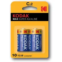 Kodak Max Alkaline Batterie C Lr14 2 Einheit