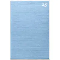Seagate One Touch 2TB External HDD with Password Protection Light Blue