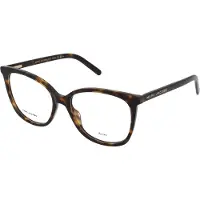 Marc Jacobs Damen MARC 662 086 Rahmen von BRILLEN Plastik Havanna Rund