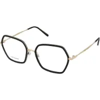Marc Jacobs Damen MARC 665 RHL Rahmen von BRILLEN Metall Gold / Schwarz Geometrisch