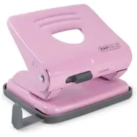 Rapesco 1358 825 (2-fach) Metalllocher - 25 Blatt - Rosa