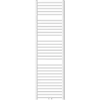 LuxeBath Badheizkörper Sahara 500x1800 mm Weiß gerade mit Mittelanschluss Heizkörper Handtuchwärmer Handtuchtrockner Handtuchheizkörper ohne Heizstab