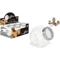Bigbuy Glasgefäß 2200 ml (17,5 x 13 x 17,5 cm)