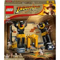 LEGO 77013 Indiana Jones Flucht aus dem Grabmal Konstruktionsspielzeug mit Tempel und Mumie Minifigur, Jäger des verlorenen Schatzes Film-Set, Geschenk-Idee für Kinder