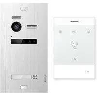 Balter EVO Silber Video Türsprechanlage EVO-TALK 2-Draht BUS Komplettsystem für 1 Teilnehmer