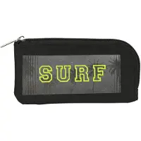 Safta Schulmäppchen Surf Schwarz (23 x 11 x 1 cm)