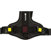 Beeztees Hunde Y-Geschirr Parinca Premium Nylon schwarz