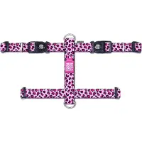 Max&Molly H-Hundegeschirr - Leopard Pink - L