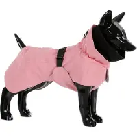 PAIKKA Hunde Winter-Jacke reflektierend "Visibility" pink, Rückenlänge: 65 cm