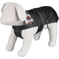 Trixie 30504, Hund, Mantel, M, Schwarz, Nylon, Einfarbig