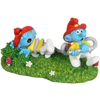 Diverse Smurf Fire Department Figur