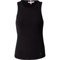 Tommy Hilfiger Top WW0WW38635 Schwarz Slim Fit