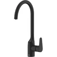 Laveo Design Spültischarmatur mit Filterfunktion Schwarz