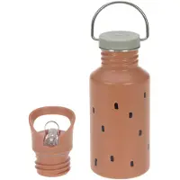 Lassig Bottle Stainless Steel Happy Prints carame