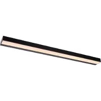 Lucide LED Spiegelleuchte Alexa in Schwarz 13W 1400lm IP44