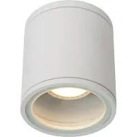 Lucide AVEN – Deckenstrahler (Deckenleuchte) für das Badezimmer – Ø 9 cm – 1xGU10 – IP65 – Weiß