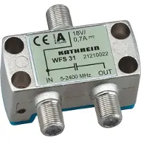 Kathrein WFS 31, Silber, 80 g, 50 mm, 50 mm, 25 mm, 83 g