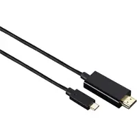 Hama 00122205, 1,8 m, USB C, Schwarz