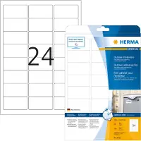 Herma wetterfeste Etiketten Nr. 9532 aus Polyesterfolie, 240 Etiketten, 10 Bogen